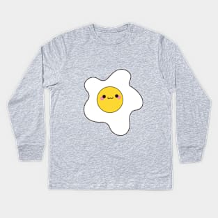 Fried Egg Kids Long Sleeve T-Shirt